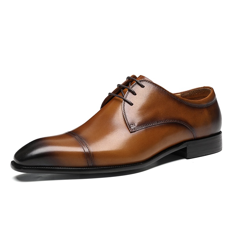 Cognac Nette Schoenen Sfm-30118  | Heren Nette Schoenen