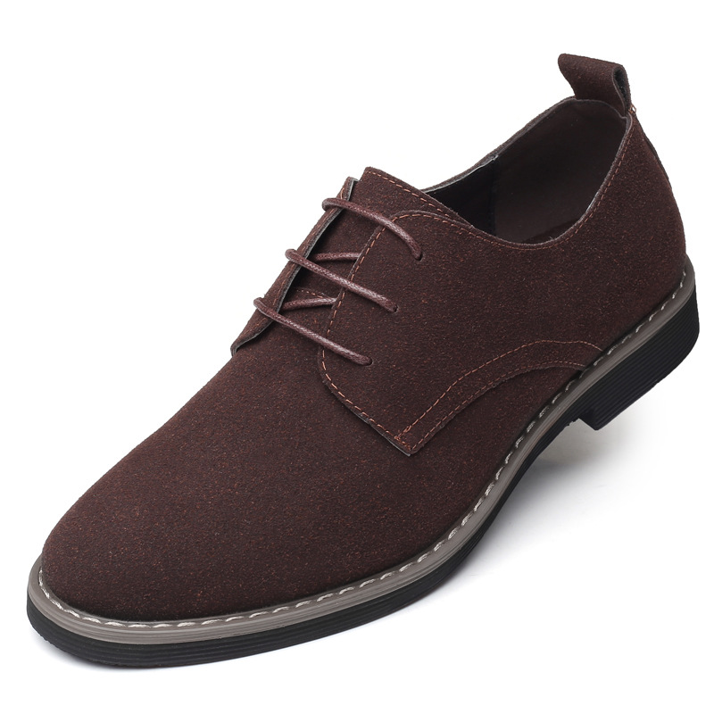 Cognac Veterschoenen Sfm-30220  | Heren Veterschoenen