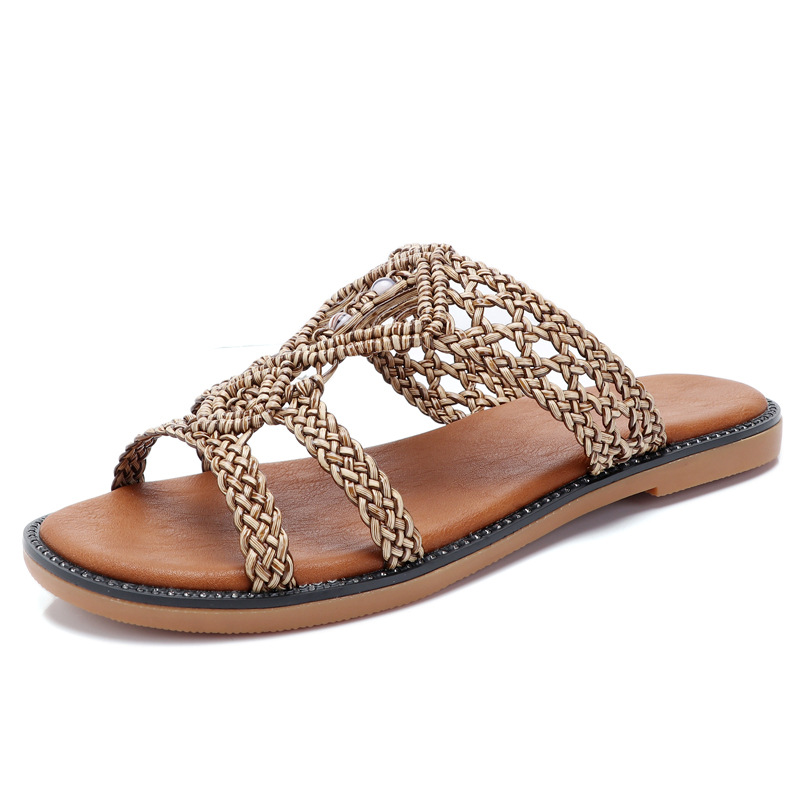 Gouden Sandalen B09007  | Dames Sandalen