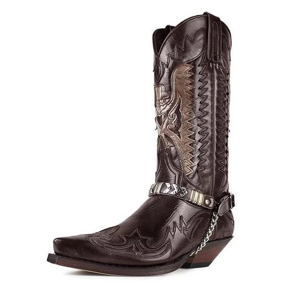 Zwarte Cowboylaarzen Far  | Dames Cowboylaarzen