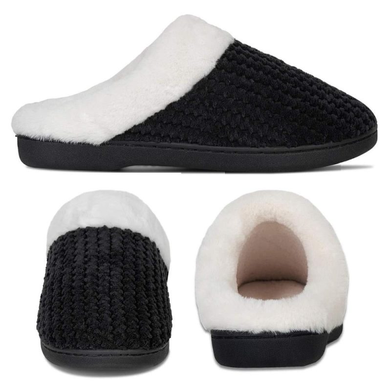 Zwarte Pantoffels W Cozy  | Dames Pantoffels